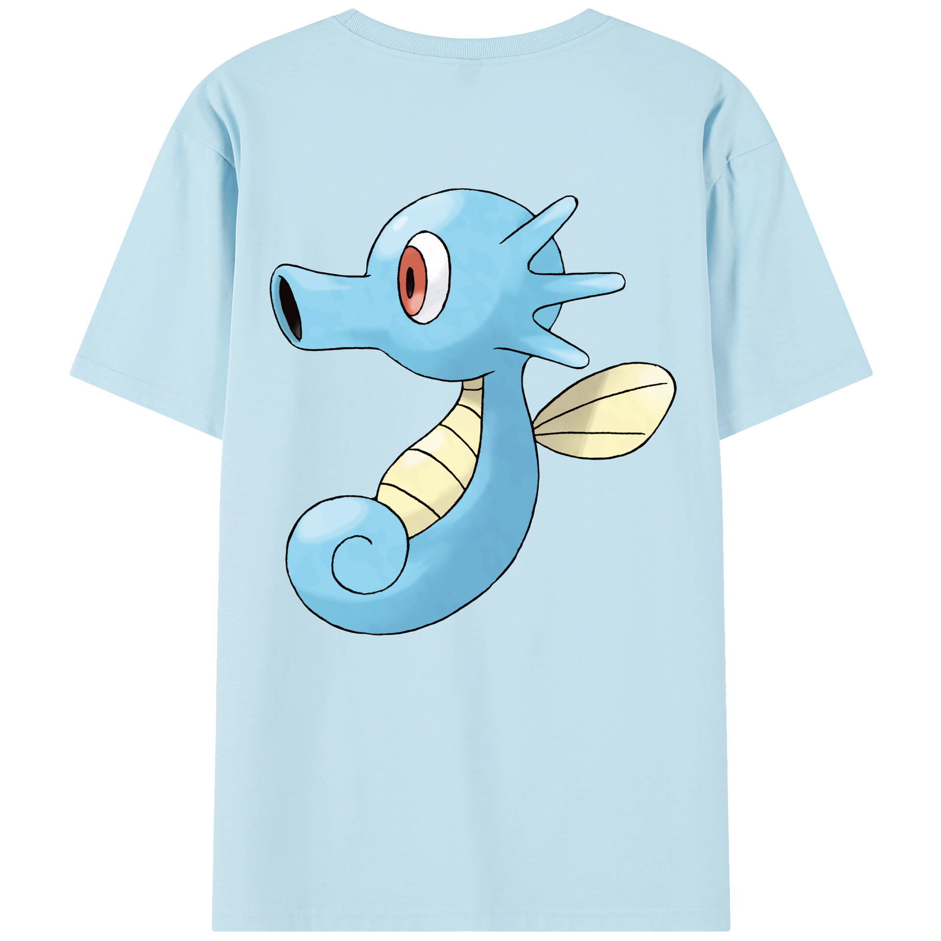 （画像用） ポケットモンスター Pokémon 綿100％半袖Tシャツ（背面プリント）